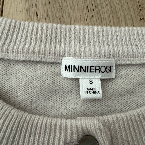 Minnie Rose 100% cashmere cardigan - Picture 5 of 8